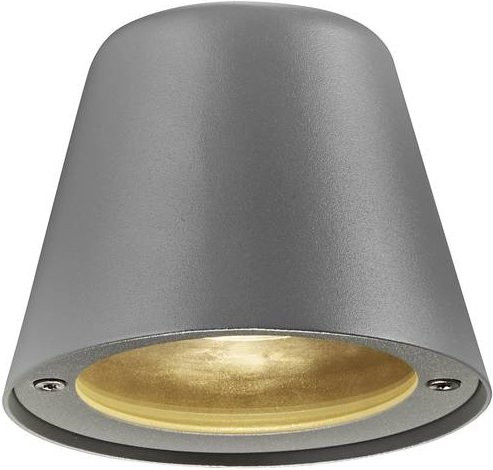 Nordlux Aleria Außenwandleuchte aus Aluminium in Grau mit GU10 Fassung und 6.5W - Bild 1