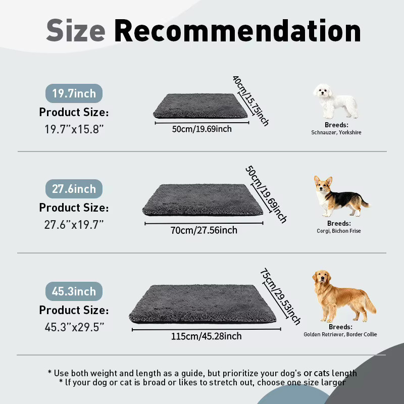 Selbstwärmende Katzenmatte von DUTRIEUX, rutschfeste und waschbare Thermomatte für Katzen und Hunde, Grau - Bild 4