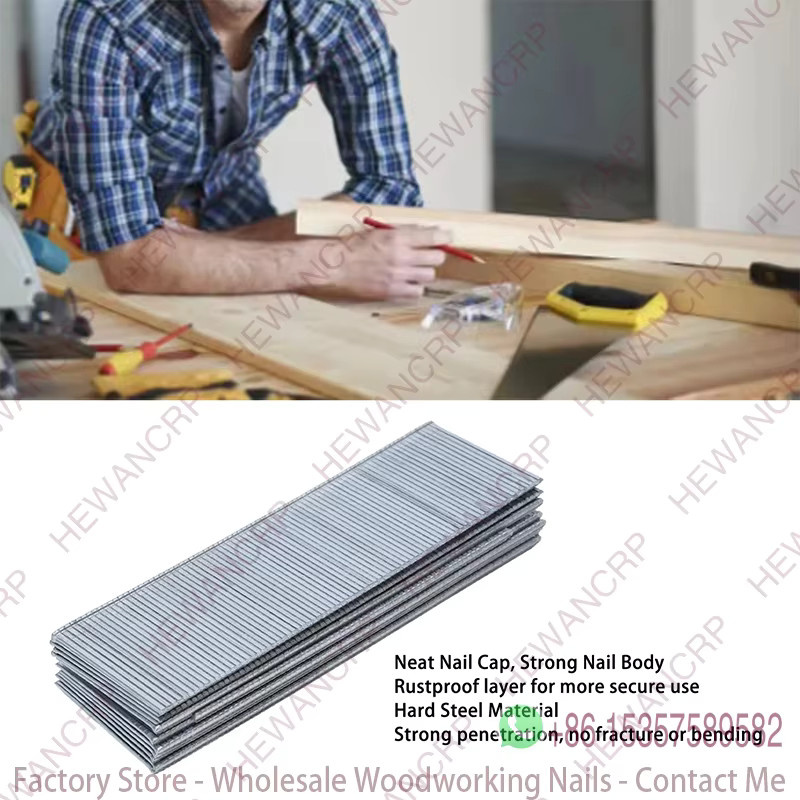 Gerade Brad-Nägel für Polstermöbel und DIY-Holzarbeiten in Silber, verschiedene Mengen und Typen F20/F30/T50 - Bild 2