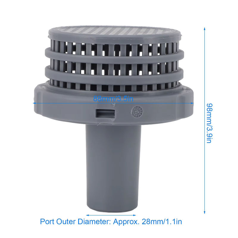 Intex Ersatz Wasserstrahlstecker Adapter aus Kunststoff in Grau für Poolzubehör - Bild 5
