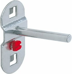 Rocholz Werkzeughalter mit geradem Dorn aus Aluminium in Silber Matt, Breite: 150 cm - Bild 1
