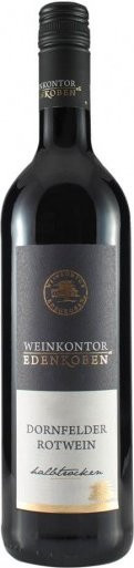 Weinkontor Edenkoben Dornfelder, halbtrocken, Rotwein, 2024, 0,75 l - Bild 1