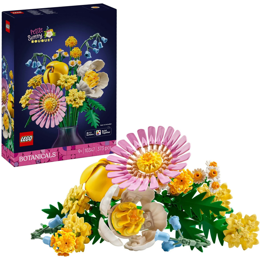 LEGO Icons 10347 Kleiner Sommerstrauß Botanik-Set mehrfarbig - Bild 2