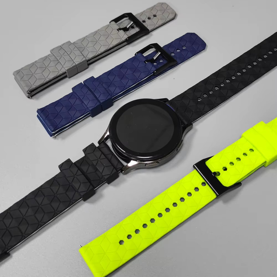 Uhrenarmband Silikon, 22 mm, Unisex - Bild 2