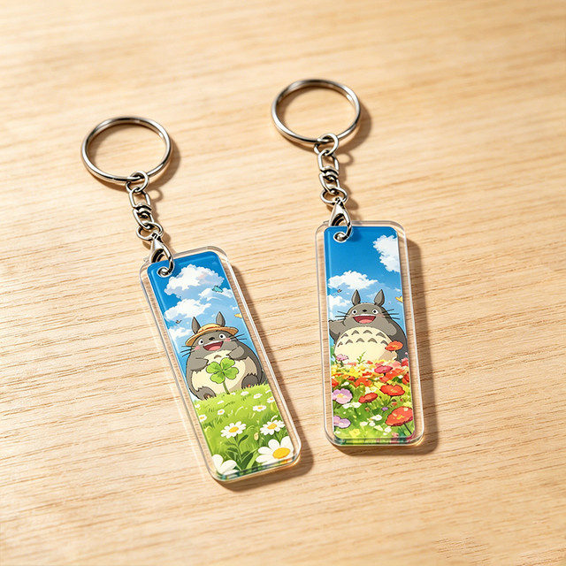 Bandai Schlüsselanhänger Totoro Acryl, Unisex - Bild 1