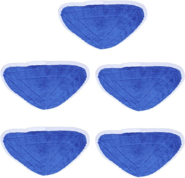 5 Stück Mikrofaser Wischpad Ersatz Reinigungstuch passend für Vileda Dampfmopp Serie Blue - Bild 1