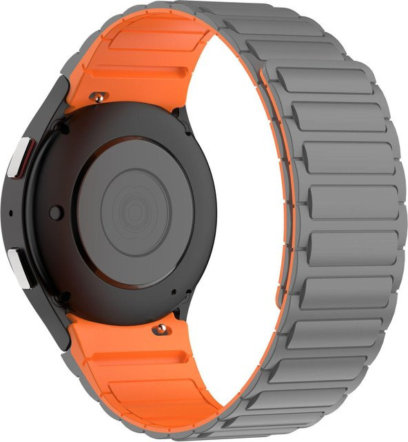 LUJING Uhrenarmband Silikon, Magnet, Schwarz, Unisex - Bild 1