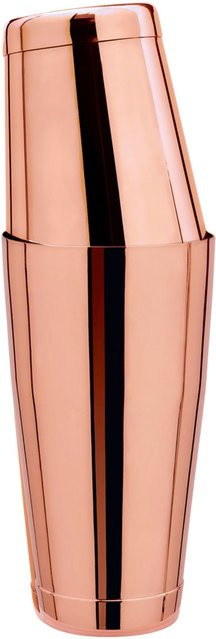 TIN on TIN Shaker Edelstahl in Kupfer-Optik von ich-zapfe, 828 ml und 532 ml - Bild 1