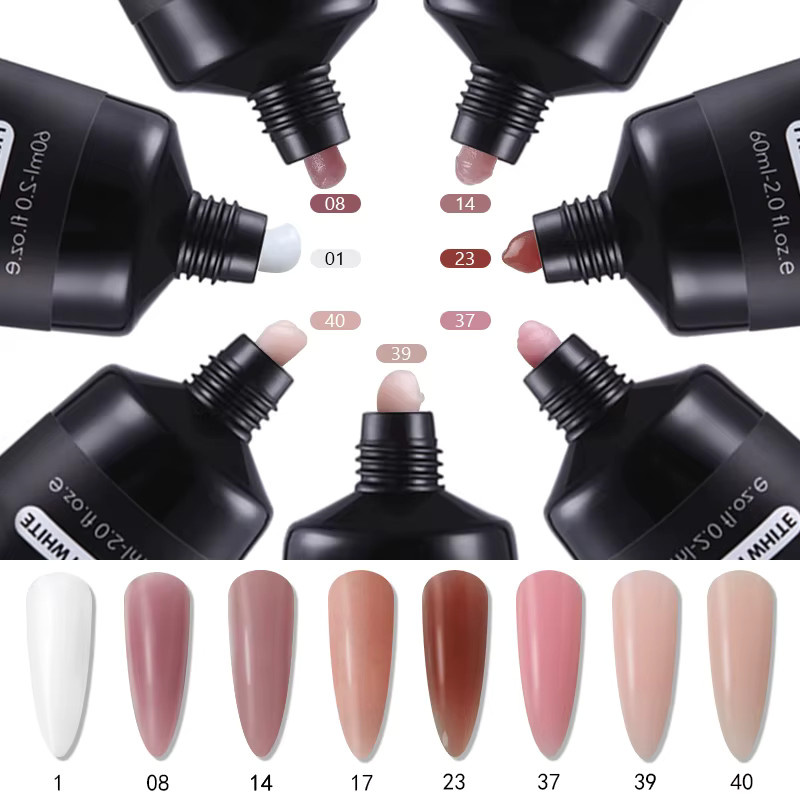 MSHARE Acryl-Nagelgel, hellrosa, 60 g - Bild 2