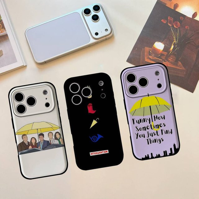 How I Met Your Mother Handyhülle für iPhone 11 bis 17 Pro Max, weiche Schutzhülle, Schwarz - Bild 1