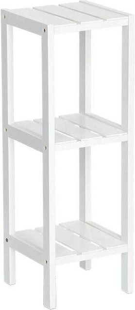 Zeller Standregal weiß MDF B/H/T: 22 x 65 x 22 cm - Bild 1