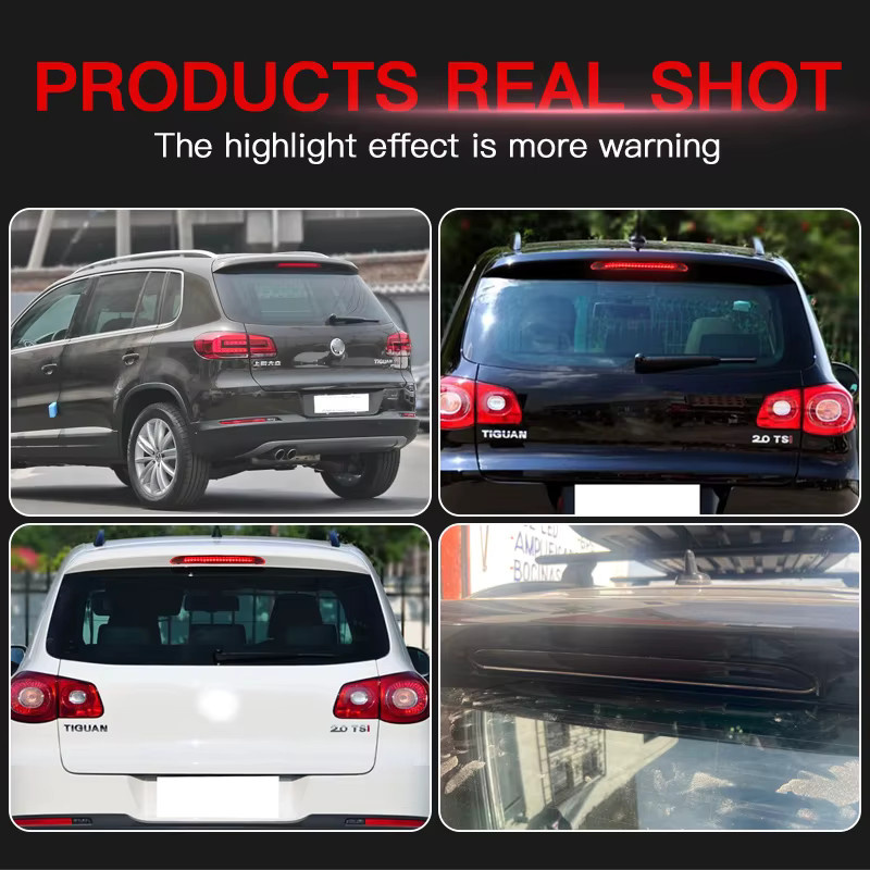 SAARMAT LED dritte Bremsleuchte in Rot für VW Passat, Rabbit und Tiguan (Teilenummer 1K 6945097 A, 1K 6945097 G) - Bild 4