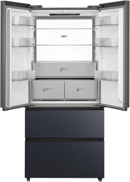 Midea Kühl-Gefrier-Kombination French Door MDRF705BIE70 in Nightsky Black - Bild 2