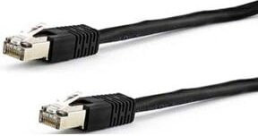 e+p Patchkabel Crossover Cat5e Ethernet LAN Schwarz, Länge: 2 m - Bild 1