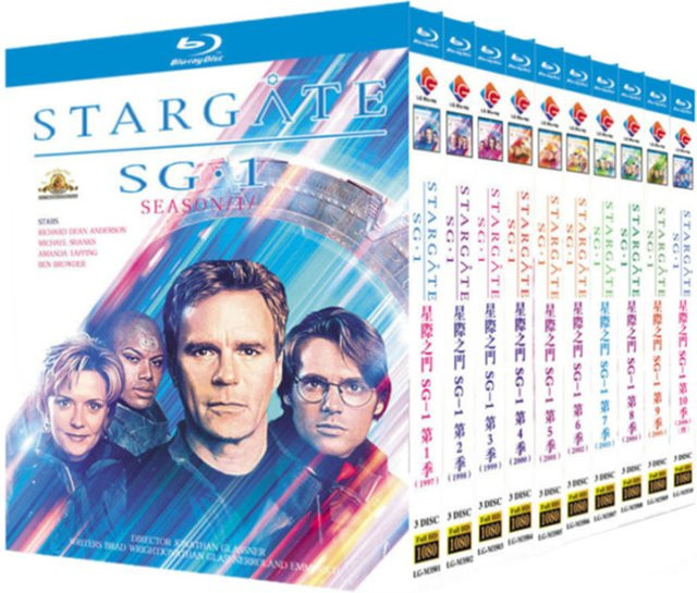 Stargate SG-1 Staffel 1-10 Blu-ray-Discs Multicolor - Bild 1