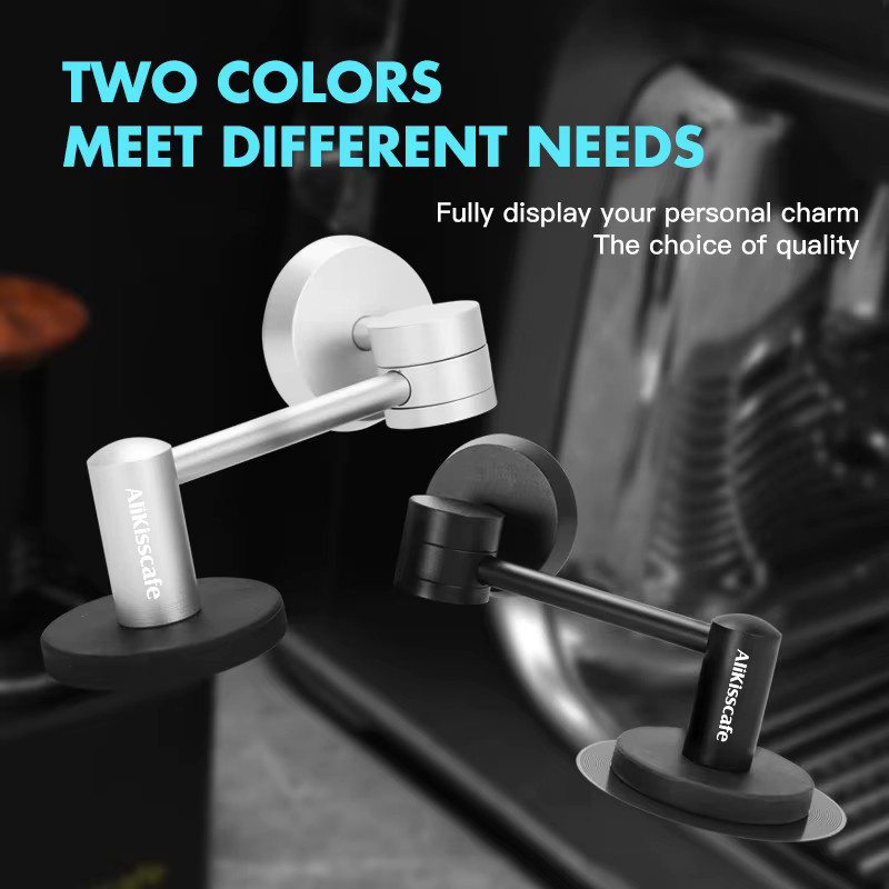 ALIKISSCAFE Magnetisches Kaffee Puck Bildschirm Rack Kit für 51mm, 54mm und 58mm Siebträger, Schwarz - Bild 4