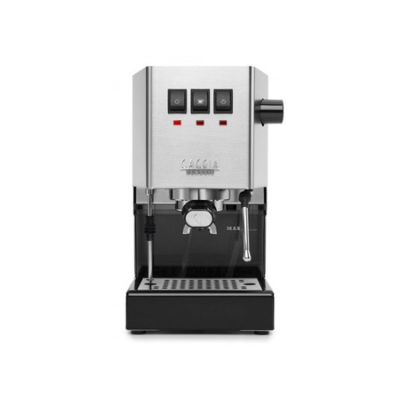 Gaggia Classic Evo Pro E24 Inox Siebträger Espressomaschine in Edelstahl Silber