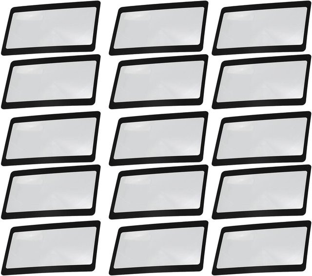Vergrößerungsfolie, transparent, 15 Stück - Bild 1