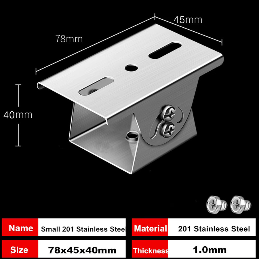 Universal Kamera-Montagehalter aus Aluminiumlegierung für die Videoüberwachung - Bild 5