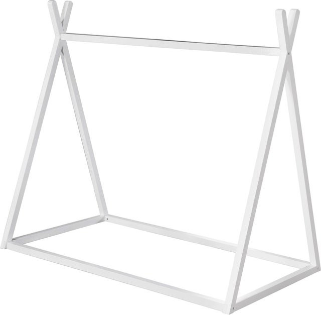 Roba Tipibett Montessori aus Massivholz in Weiß für Kinder, Maße: 70 x 140 cm - Bild 1
