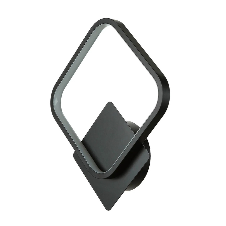 Licht-Erlebnisse LED Wandlampe Schwarz Quadratisch aus Aluminium mit 920 lm und 4100 K, Höhe: 29 cm - Bild 2