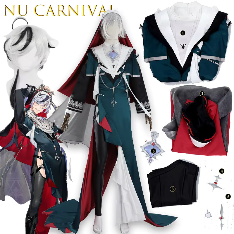 Bestnify@Nu Karneval Cosplay Klinge Kostüm Uniform, Plüsch / Textil, Fantasy - Bild 5