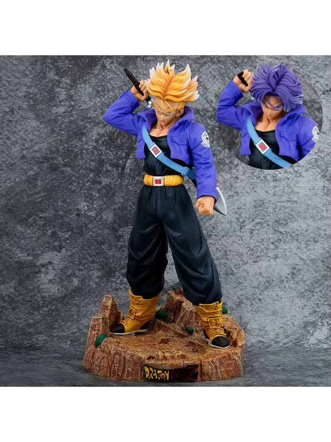 Bandai Dragon Ball Z Trunks Super Saiyajin Figur, 23cm, Einzelfigur - Bild 4