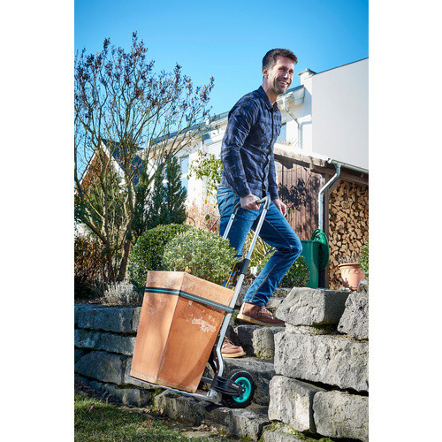 Wolfcraft TS 850 Offroad 5503000 Sackkarre klappbar, Traglast: 100 kg, mehrfarbig - Bild 4
