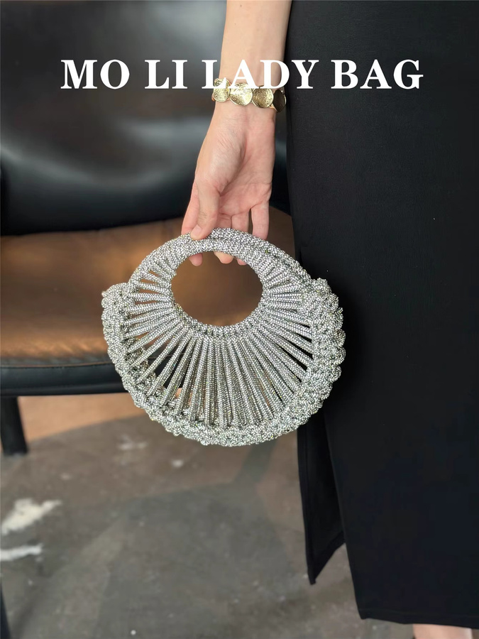 Clutch Geldbörse Damen, kreisförmig - Bild 2
