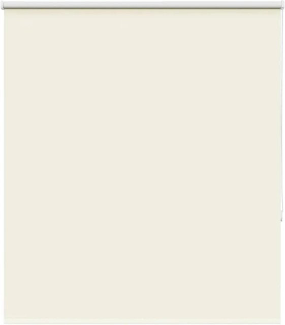 vidaXL Verdunkelungsrollo aus Polyester in Cremeweiß, B: 125 cm, H: 175 cm - Bild 1