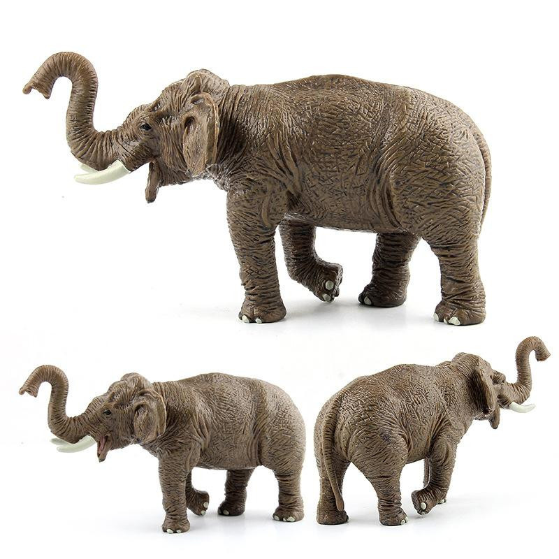 Simulationszoo Asiatische Elefantenkuh Wildtier Elefantenmodell - Bild 4