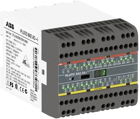ABB Sicherheitsrelais PLUTO B42 AS-I in Weiß - Bild 1