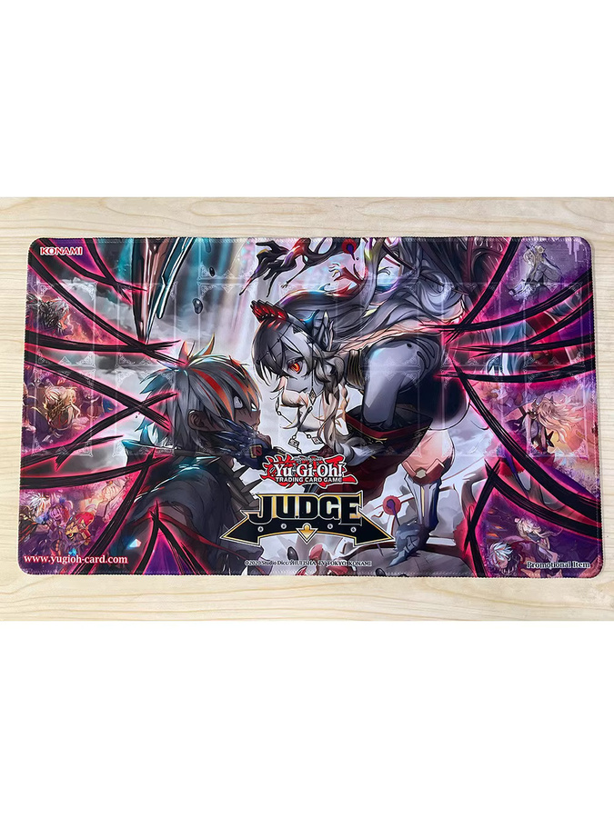 YuGiOh Fusion Dispatch Spielmatte Blazing Cartesia, The Virtuous TCG CCG Mousepad Multicolor - Bild 7
