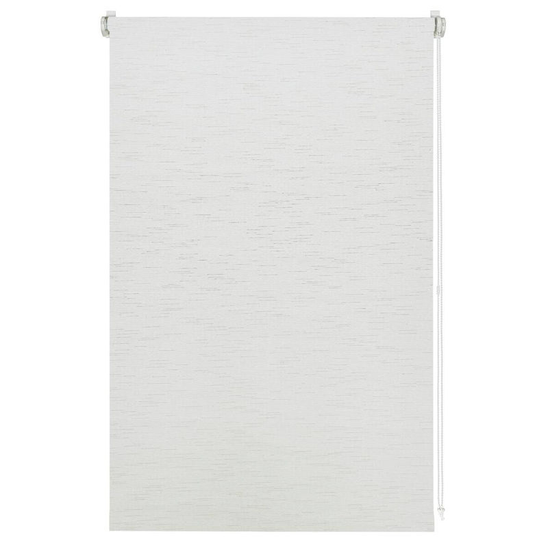 Boviva Klebe- und Klemmrollo Lino in Cremeweiß, B: 80 cm, L: 210 cm - Bild 2