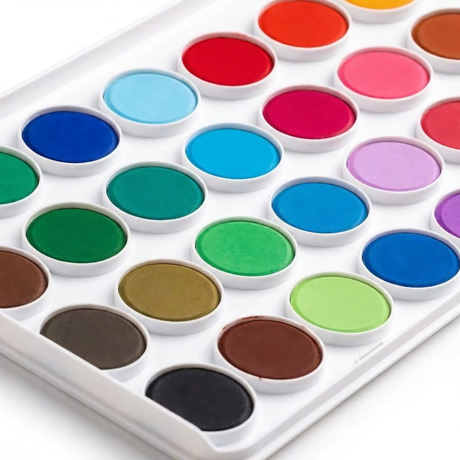 Marie's Aquarellfarben-Set, 36 Farben, inklusive Pinsel, für Erwachsene - Bild 2