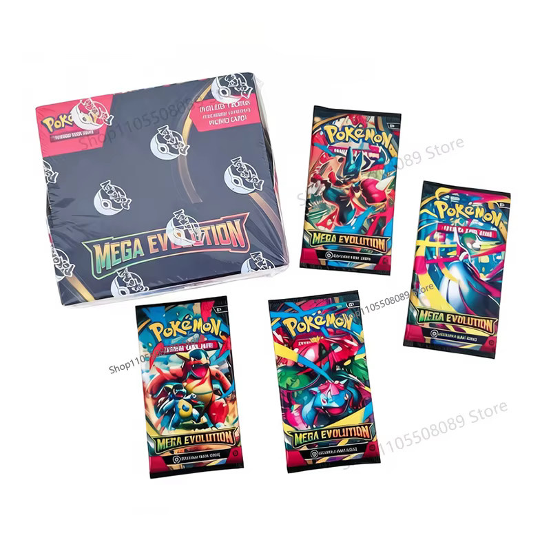 Bandai Pokémon Mega Evolution TCG Erweiterungs-Booster-Box, 36 Packungen, englische Version, ab 6 Jahren - Bild 2