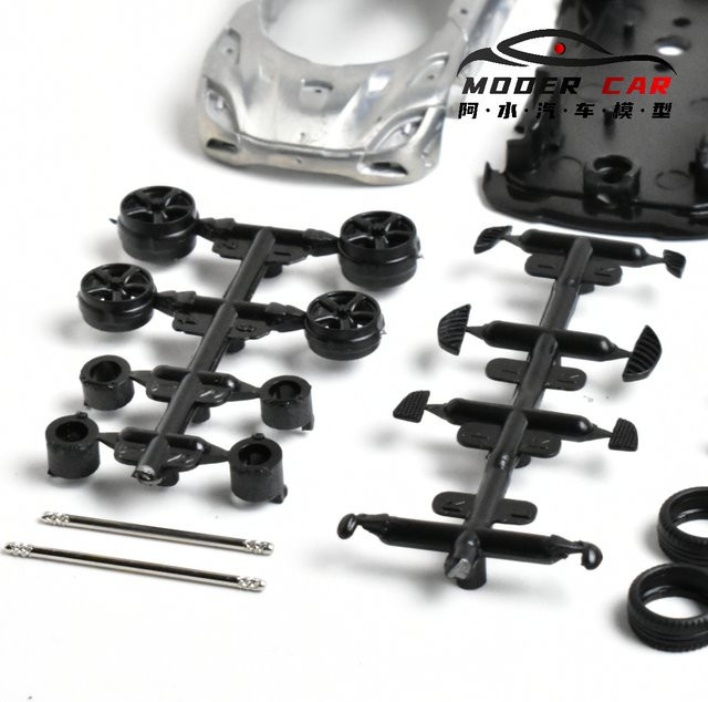 TSM MODEL Build Drive Agera RS, Modellauto, 1:64, Schwarz, Metall - Bild 1