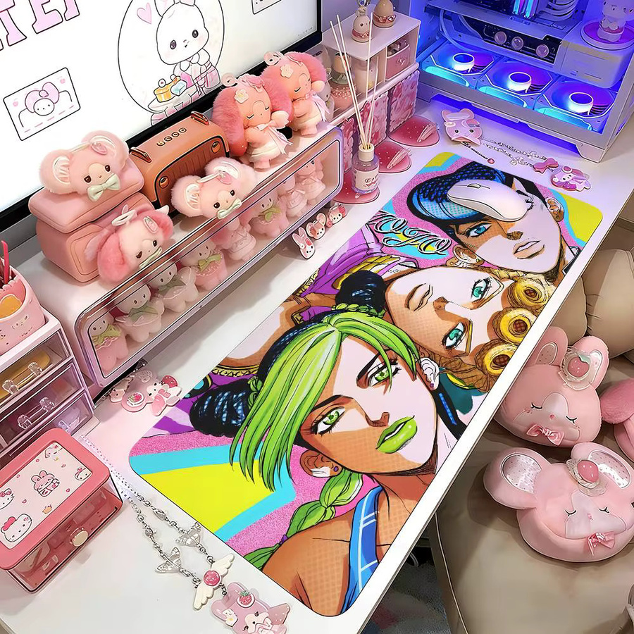 J-JoJo's B-Bizarre Adventure Mauspad Schreibtischunterlage in Multicolour - Bild 5