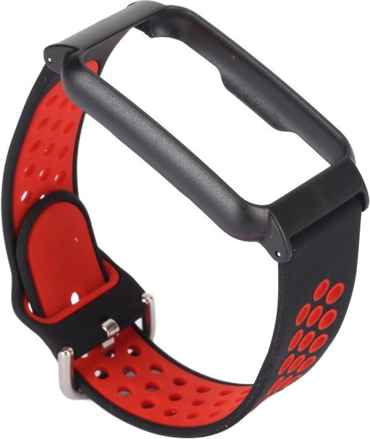 Neoglint Uhrenarmband Silikon, 20 mm, Schwarz, Unisex - Bild 1