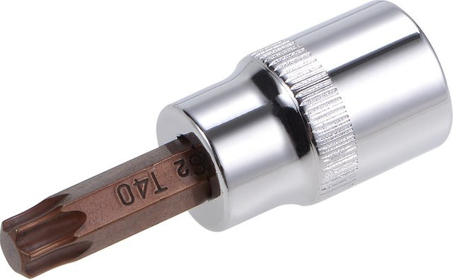 UXCELL Torx Steckdosen-Bits Set aus S2 Stahl mit 3/8-Zoll-Antrieb, Silberton, Länge: 48 mm - Bild 1