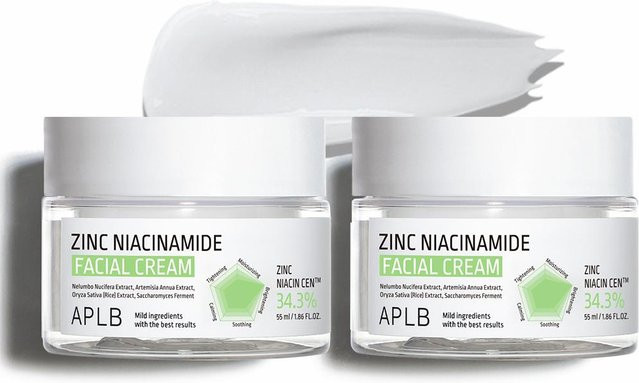 APLB Gesichtscreme mit Zink und Niacinamid, 55 ml - Bild 1