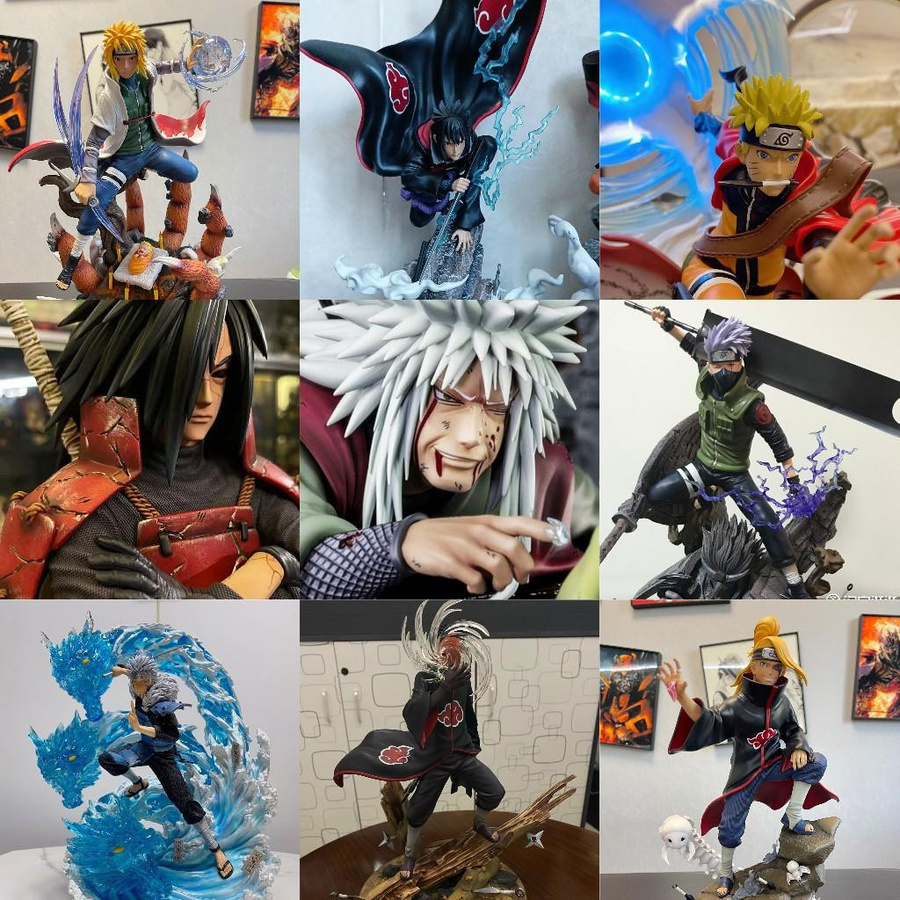 Yiran toy 1 Naruto Kakashi Sasuke Anime Figur Blind Box Mystery Box - Bild 2