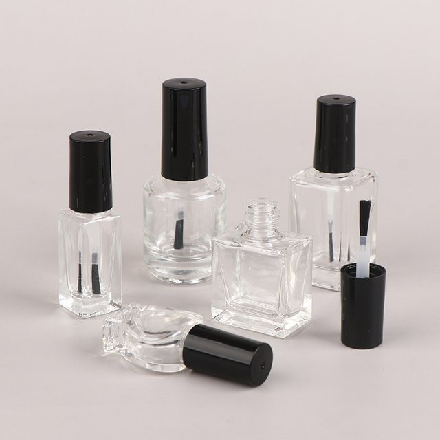 HNKMP Nachfüllbare Nagellackflasche mit Pinsel, Glas, Unisex - Bild 1