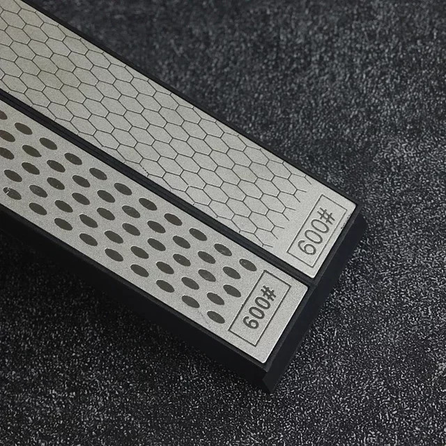 RSCHEF Diamant Schleifstein für Messer mit 240 bis 1000 Körnung, Grau, B: 16,0 cm, H: 2,0 cm, T: 2,0 cm - Bild 1