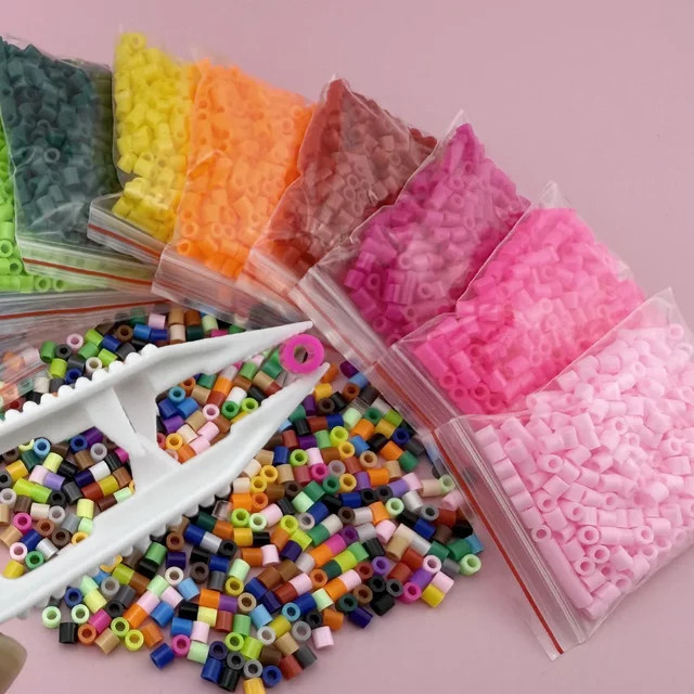 Hama Perlen Pixel Puzzle, Nachfüllpack, Bunt / Mehrfarbig, 2000 Teile - Bild 1