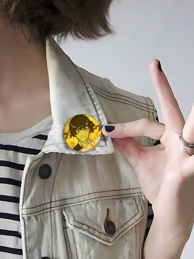 KAYOU Brosche, Metall, Anime, Button Pin - Bild 6