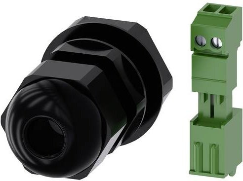 Siemens Verschraubung Schwarz 3SU1900-0JB10-0AA0 - Bild 1