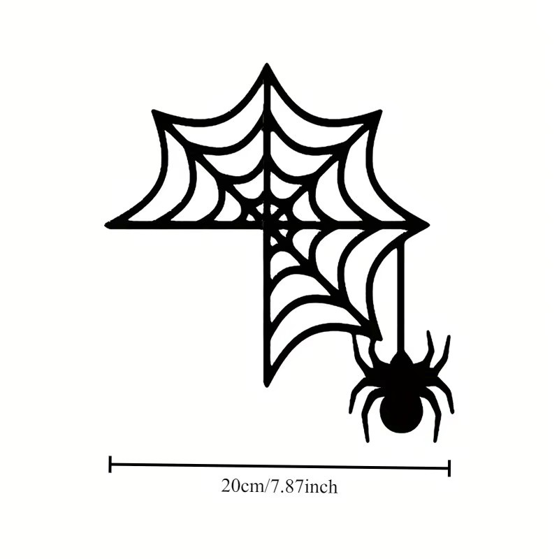 CIFBUY Cartoon Wandskulptur für Türrahmen in Schwarz als Halloween- und Weihnachtsdekoration mit Tiermotiven - Bild 2