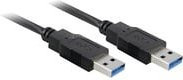 Goobay SuperSpeed USB 3.2 Gen 1 Kabel USB-A auf USB-A in Schwarz - Bild 1