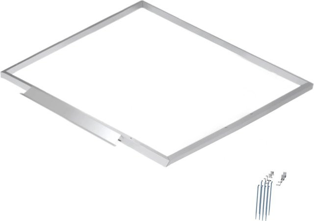 Firstline Aluminium Bodenrahmen für Pultdach-Haus in Silber, B/T/H: 197 x 187 x 201 cm - Bild 1